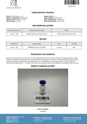 analiza laboratoryjna